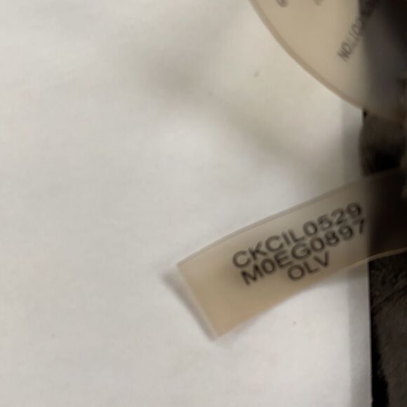 Calvin Klein Olive Ruffled Skirt Size S - Picture 4 of 5